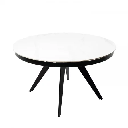 Mesa LUNA 130 red blanco negro-1