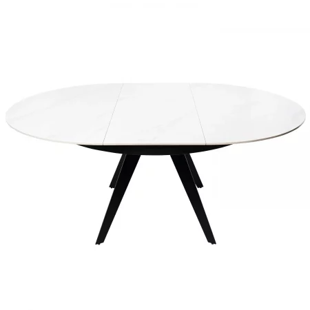 Mesa LUNA 130 red blanco negro-3