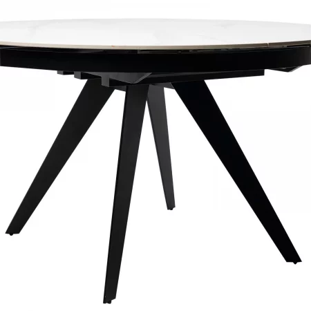 Mesa LUNA 130 red blanco negro-4