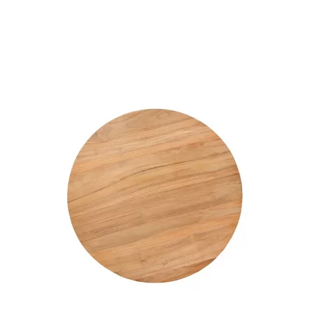 Mesa Mod. Chiara 90x75 Cm Fija NaturalNegro - Somcasa (6)