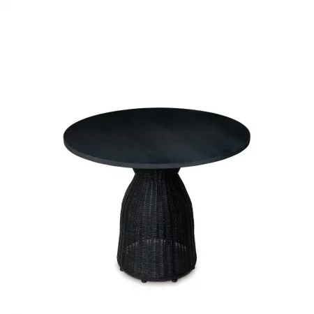 Mesa Mod. Chiara 90x75 Cm Fija NegroNegro - Somcasa (5)