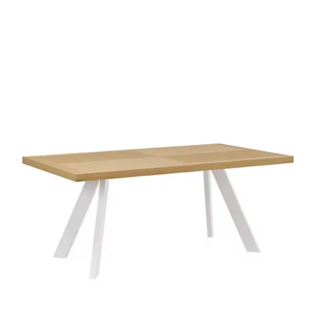 Mesa Mod. Kristel Fija RobleBlanco 140200x90x77 Cm - Somcasa (1)