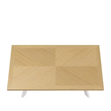 Mesa Mod. Kristel Fija RobleBlanco 140200x90x77 Cm - Somcasa (3)