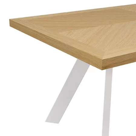 Mesa Mod. Kristel Fija RobleBlanco 140200x90x77 Cm - Somcasa (4)