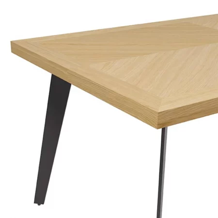 Mesa Mod. Randy Fija RobleNegro 140200x90x75 Cm - Somcasa (4)