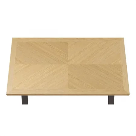 Mesa PRISCILLA 140 90 fija roble negro-3