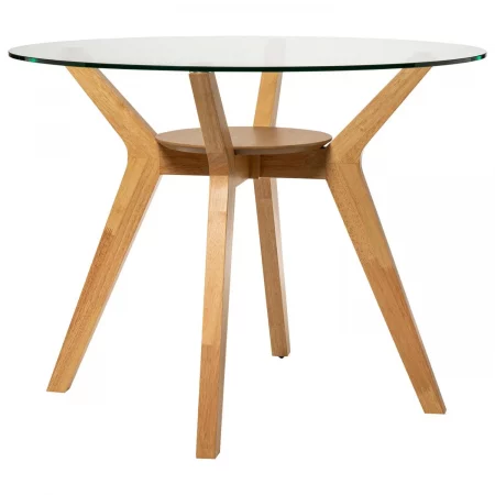 Mesa SABRINE 100 red cristal roble-2