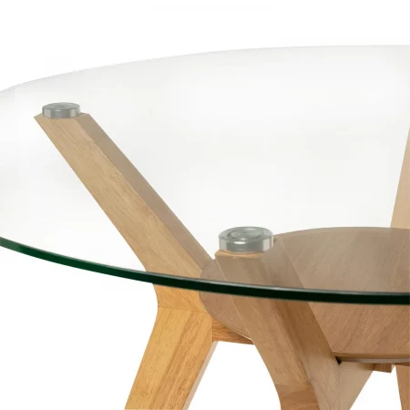Mesa SABRINE 100 red cristal roble-5
