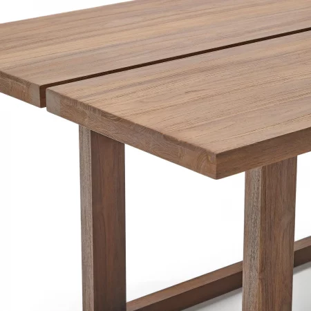 Mesa Sashi de madera maciza de teca 220 x 100 cm-2