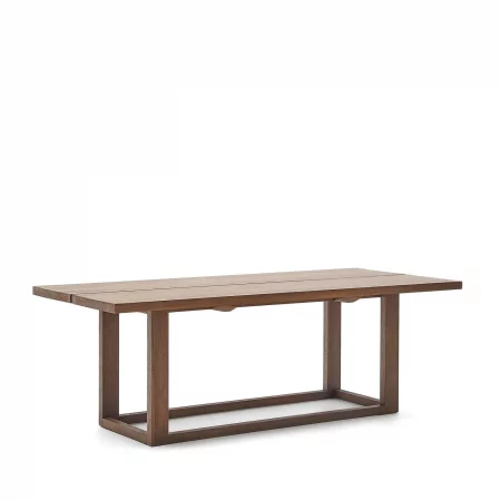 Mesa Sashi de madera maciza de teca 220 x 100 cm-3