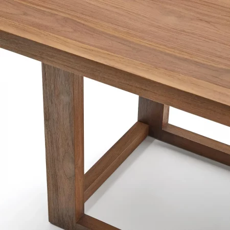Mesa Sashi de madera maciza de teca 220 x 100 cm-5