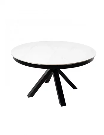 Mesa ZURI 130 red blanco negro-1