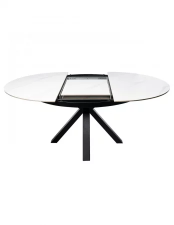 Mesa ZURI 130 red blanco negro-2
