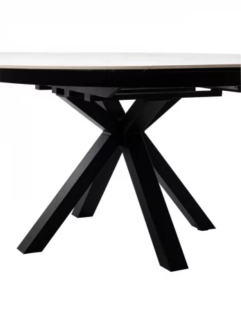 Mesa ZURI 130 red blanco negro-4