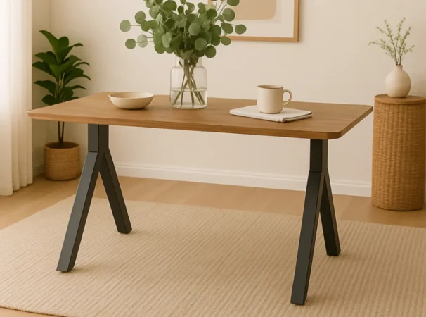 Mesa de Centro Brooklyn Madera Teca Reciclada 140x80x75 Cm - Moycor (2)