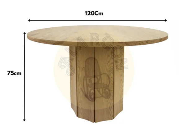 Mesa de Centro Garai Chapado Frenso Natural 120x75 Cm - Imori (1)