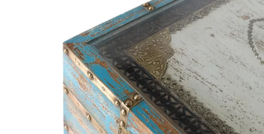 Mesa de Centro Mader de Mango 120x70x46 Cm - Giner y Colomer (4)