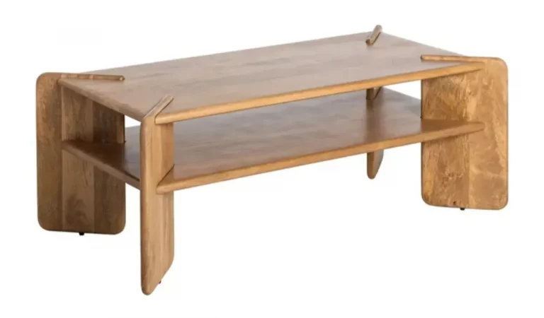 Mesa de Centro Mader de Mango 121x61x60 Cm - IXIA (1)