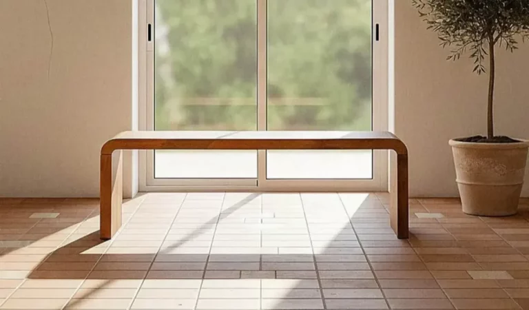Mesa de Centro Mader de Mango 148x40x45 Cm - IXIA (2)