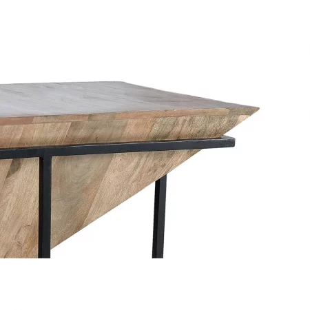 Mesa de Centro Madera Mango y Base de Metal 100x60x62 Cm - Giner y Colomer (2)