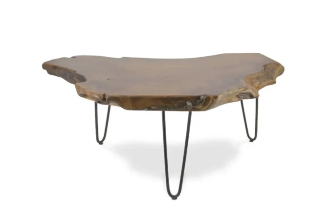 Mesa de Centro Magma Madera Teca 110x60x43 Cm - Moycor (3)