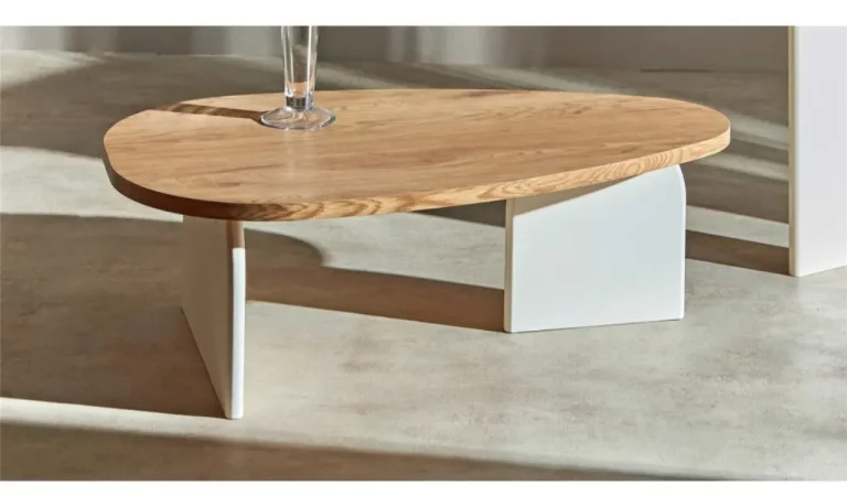 Mesa de Centro Makalani DM Lacado Blanco 100x60x35 Cm - Imori (2)