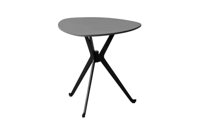 Mesa de Centro Piedra y Hierro 50x50x52 Cm - IXIA (2)