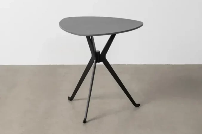 Mesa de Centro Piedra y Hierro 50x50x52 Cm - IXIA (3)