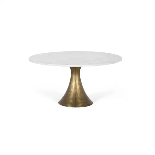 Mesa de Centro Redonda con Diseño Elegante 90x90x46 Cm - Giner y Colomer (1)