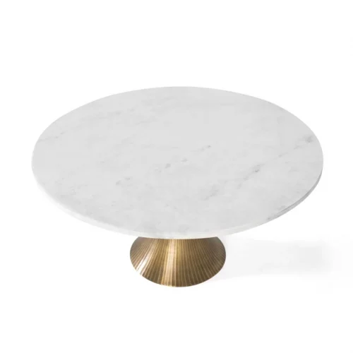 Mesa de Centro Redonda con Diseño Elegante 90x90x46 Cm - Giner y Colomer (3)