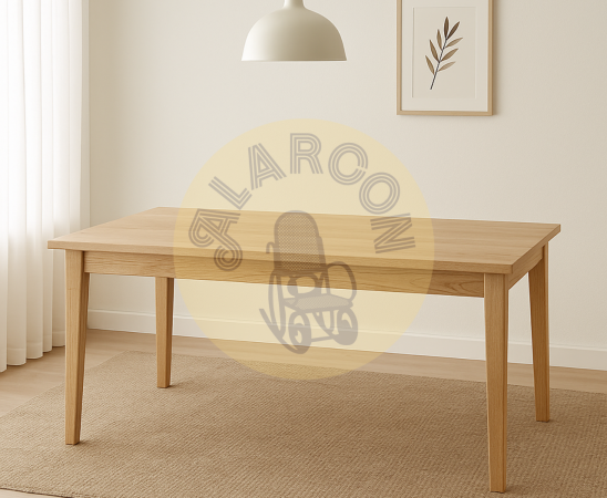 Mesa de Centro Scandi de Madera de Mindi – 180 x 95 x 78 cm-MOVIL (3)