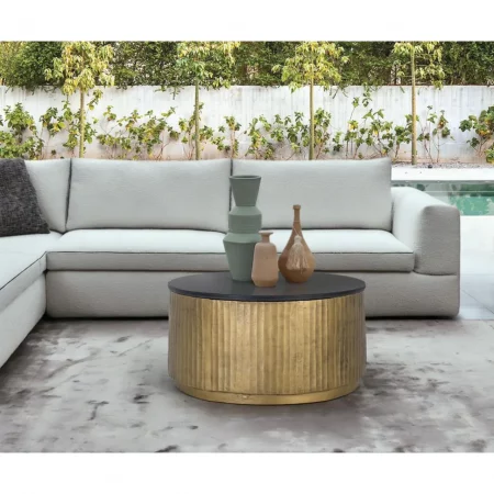 Mesa de Centro con Tapa de Granito 80x80x43 cm - Giner y Colomer (2)