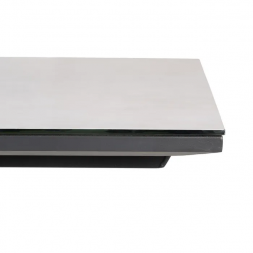 Mesa de Comedor Extensible Blanco de Ceramica y Cristal - IXIA (8)