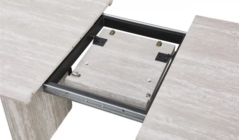 Mesa de Comedor Extensible MDF y Papel 180-220x90x76 Cm - Imori (2)