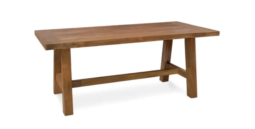 Mesa de Comedor Feroe Madera de Teca 200x100x78 Cm - Giner y Colomer (3)
