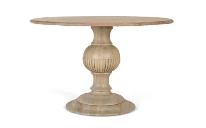 Mesa de Comedor Madera de Mango 120x77 Cm - Giner y Colomer (3)