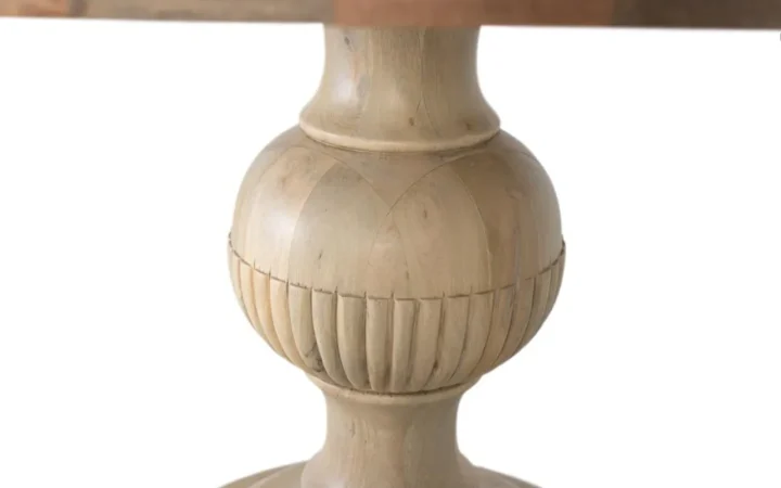 Mesa de Comedor Madera de Mango 120x77 Cm - Giner y Colomer (5)