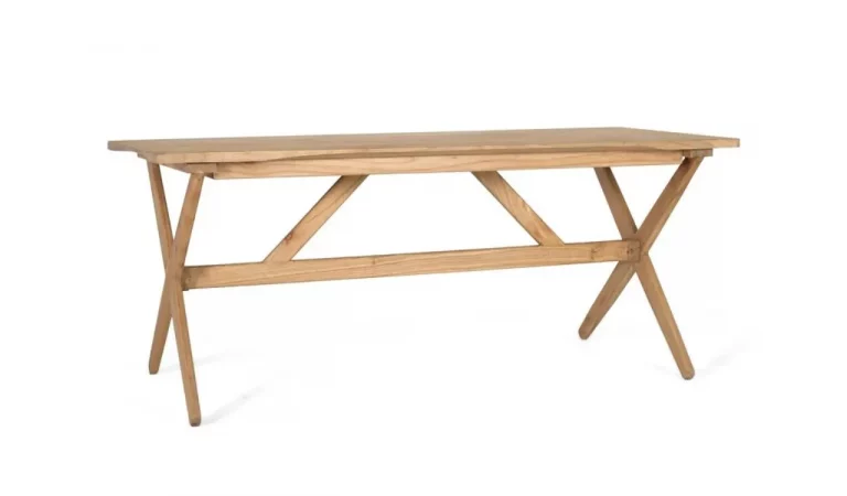 Mesa de Comedor Madera de Mindi 180x80x75 Cm - Giner y Colomer (6)