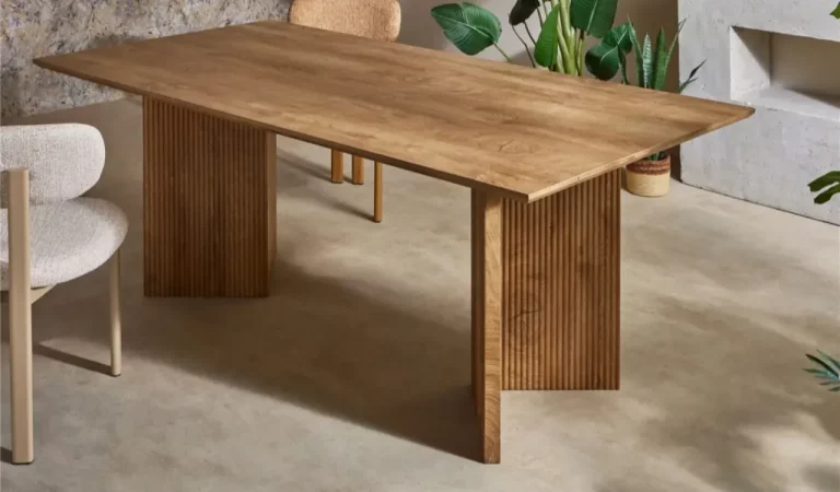 Mesa de Comedor Rectangular MDF 200x100x76 Cm - IXIA (2)