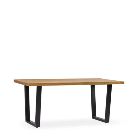 Mesa de Comedor Rectangular Madera Mindi Colección Madhu 180x90x78 Cm - Moycor (1)