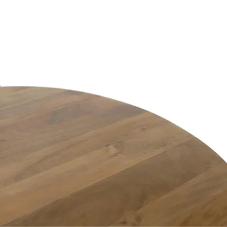 Mesa de Comedor de Madera de Mango 150x150x76 - Giner y Colomer (2)