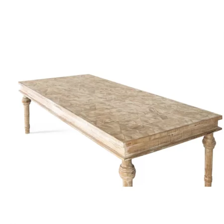 Mesa de Comedor en Madera de Mango 200x100x76 Cm - Giner y Colomer3