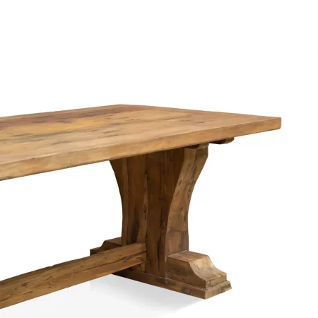 Mesa de Madera Reciclada de Via de Tren 220 x 100 x 77 -Moycor2
