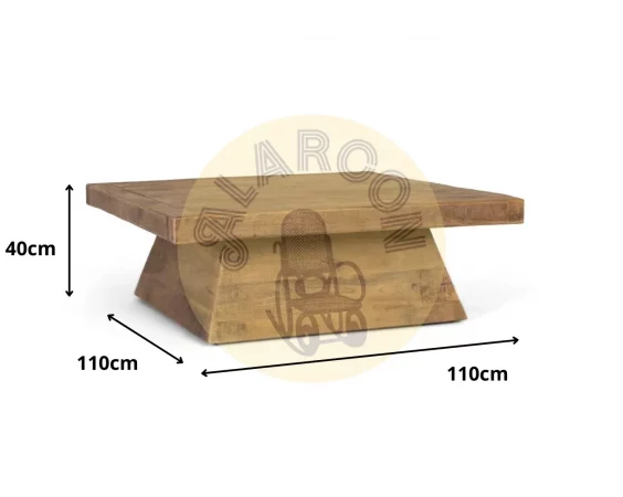 Mesa de centro cuadrada de madera maciza de mango 110x110 cm-MOVIL (2)