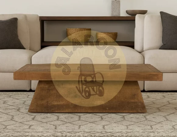 Mesa de centro rectangular de madera maciza de mango 135x70x40 cm-MOVIL (3)