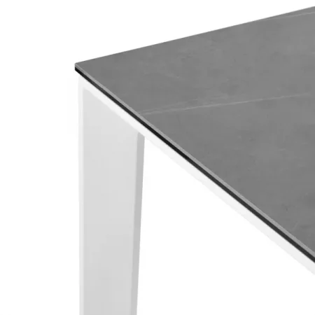 Mesa ext LISA 140 Gris Atenea Blanco-2