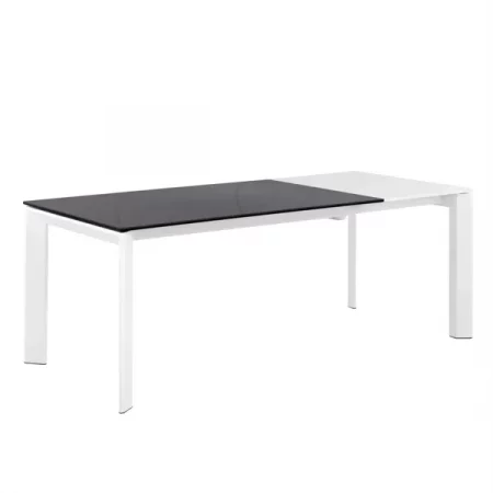 Mesa ext LISA 140 Negro Sahara Blanco-2