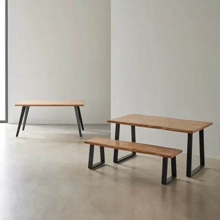 Mesa fija LABAN 140 natural negro-5