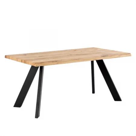 Mesa fija LUCINA 220 roble negro-1