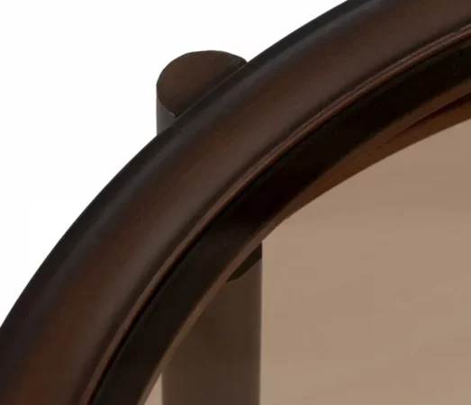 Mesas de Centro Hierro y Cristal 75x75x46 Cm - IXIA (1)